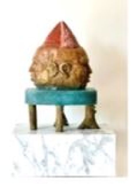 Carlos Blaaker | x, Bronze und Marmor, 27,0 x 17,5 cm