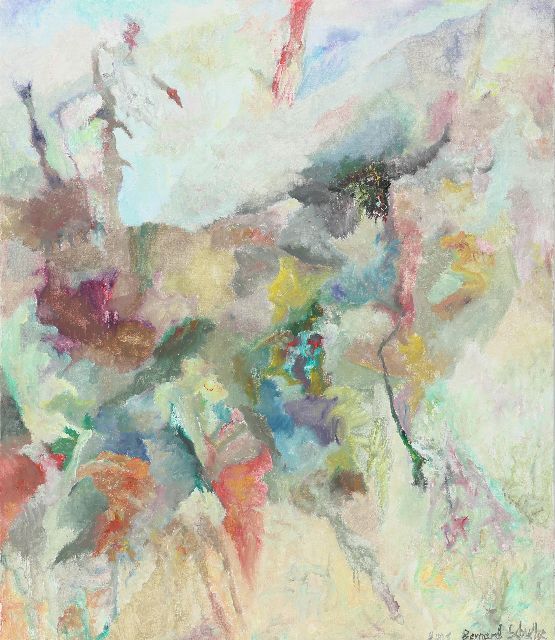 Bernard Schultze | Vorahnung, Öl auf Leinwand, 140,0 x 120,0 cm, Unterzeichnet u.R. und datiert 2001