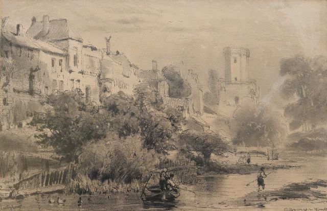 Cornelis Springer | x, Holzkohle  auf Papier, 30,0 x 45,5 cm, Unterzeichnet u.r. und datiert 27 Juni '67
