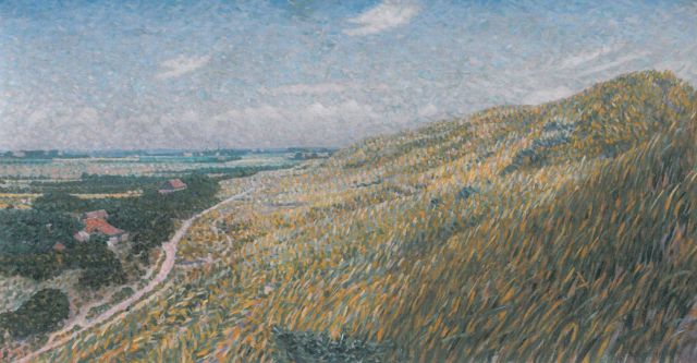 Ferdinand Hart Nibbrig | A View of Zoutelande, Öl auf Leinwand, 43,1 x 80,3 cm, signed l.r.