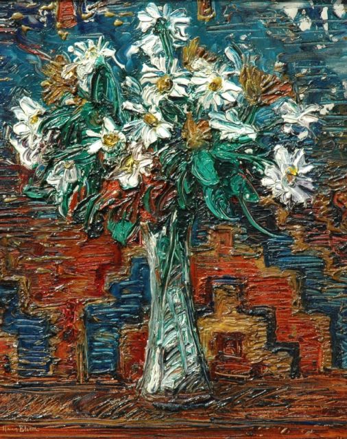 Hendrik van Bloem | Blumenstilleben, Öl auf Tafel, 39,8 x 32,0 cm, Unterzeichnet l.u.