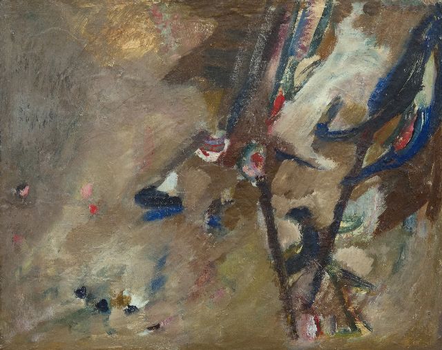Boonstra K.  | Gemälde Nr. 12, Öl auf Malereifaser 39,4 x 49,2 cm, Unterzeichnet rückseitig