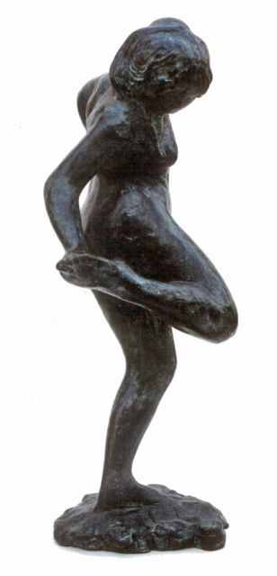 Onbekend (Naar Degas, H.G.E. (1834-1917))  | Dancer, Bronze 45,0 x 10,0 cm