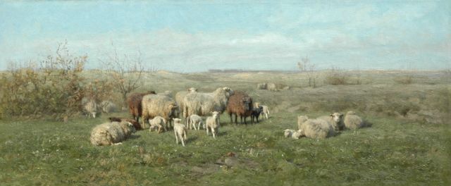 François Pieter ter Meulen | Spring, Öl auf Leinwand, 39,0 x 91,7 cm, signed l.l.