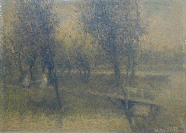 Henri van Daalhoff | Kleines Dorf, Öl auf Leinwand, 40,3 x 55,7 cm, Unterzeichnet r.u.