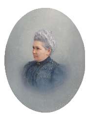 Mondriaan P.C. - Porträt von Frau L.C.M. Rijnen-van den Bosch, Öl auf Leinen 49,1 x 38,7 cm, signiert M.r.und zu datieren 1914-15 (Joosten) oder 1908-1911 (Bax)